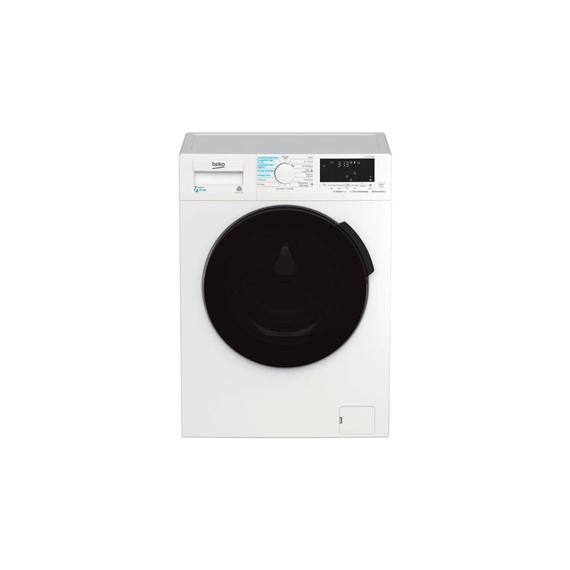 Lave-linge séchant BEKO HTE7614YBST SLIM