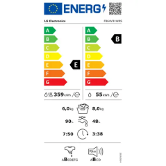 Lave-linge séchant LG F864V31WRS