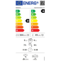Lave-linge séchant ROSIERES ENCASTRABLE - OBDS495TWMCE/47 Lave-linge séchant ROSIERES ENCASTRABLE - OBDS495TWMCE/47
