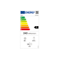 Refrigerateur congelateur en bas PROLINE PLC163WH Refrigerateur congelateur en bas PROLINE PLC163WH