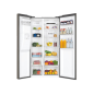 Refrigerateur americain HAIER HSR3918FIMP SILVER Refrigerateur americain HAIER HSR3918FIMP SILVER