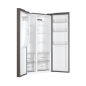 Refrigerateur americain HAIER HSR3918FIMP SILVER Refrigerateur americain HAIER HSR3918FIMP SILVER
