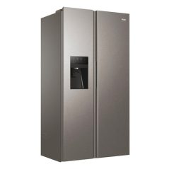 Refrigerateur americain HAIER HSR3918FIMP SILVER