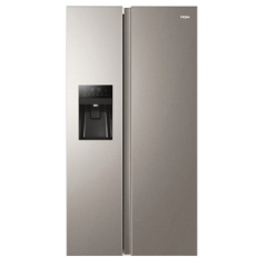 Refrigerateur americain HAIER HSR3918FIMP SILVER