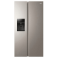 Refrigerateur americain HAIER HSR3918FIMP SILVER Refrigerateur americain HAIER HSR3918FIMP SILVER