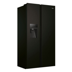 Refrigerateur americain HAIER HSR3918FIPB NOIR