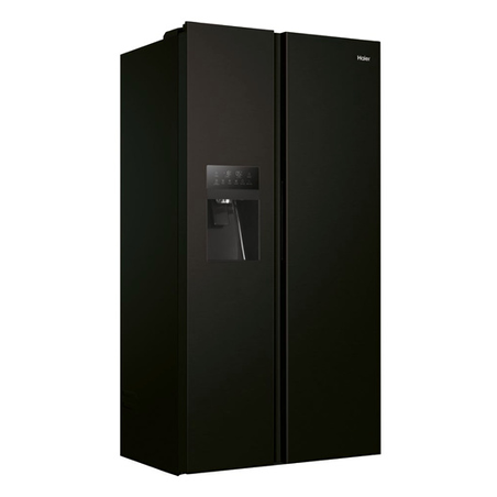 Refrigerateur americain HAIER HSR3918FIPB NOIR