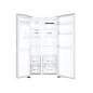 Refrigerateur americain HAIER REFRIGERATEUR SIDE BY SIDE HSR3918FIPW BLANC