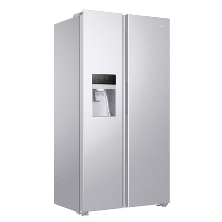 Refrigerateur americain HAIER REFRIGERATEUR SIDE BY SIDE HSR3918FIPW BLANC
