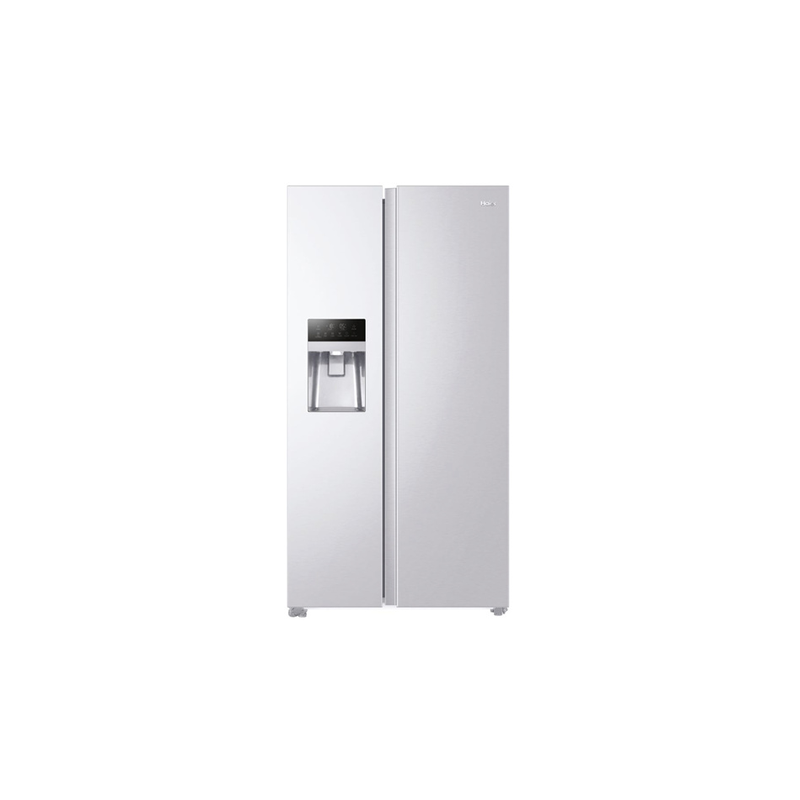 Refrigerateur americain HAIER REFRIGERATEUR SIDE BY SIDE HSR3918FIPW BLANC